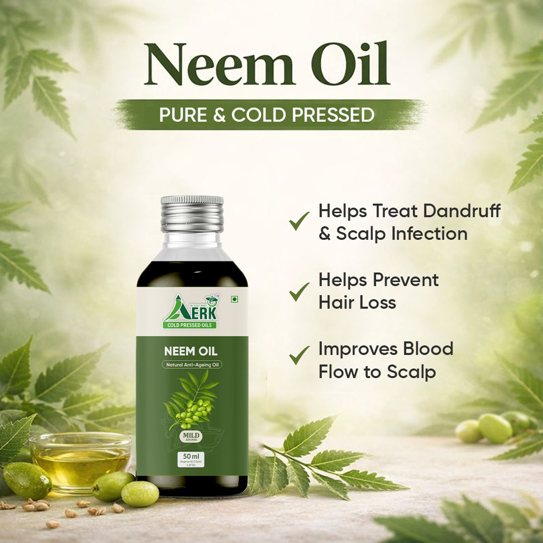 Natural Neem Oil - 50 ML