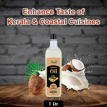 Premium Wooden Cold Pressed Coconut Oil