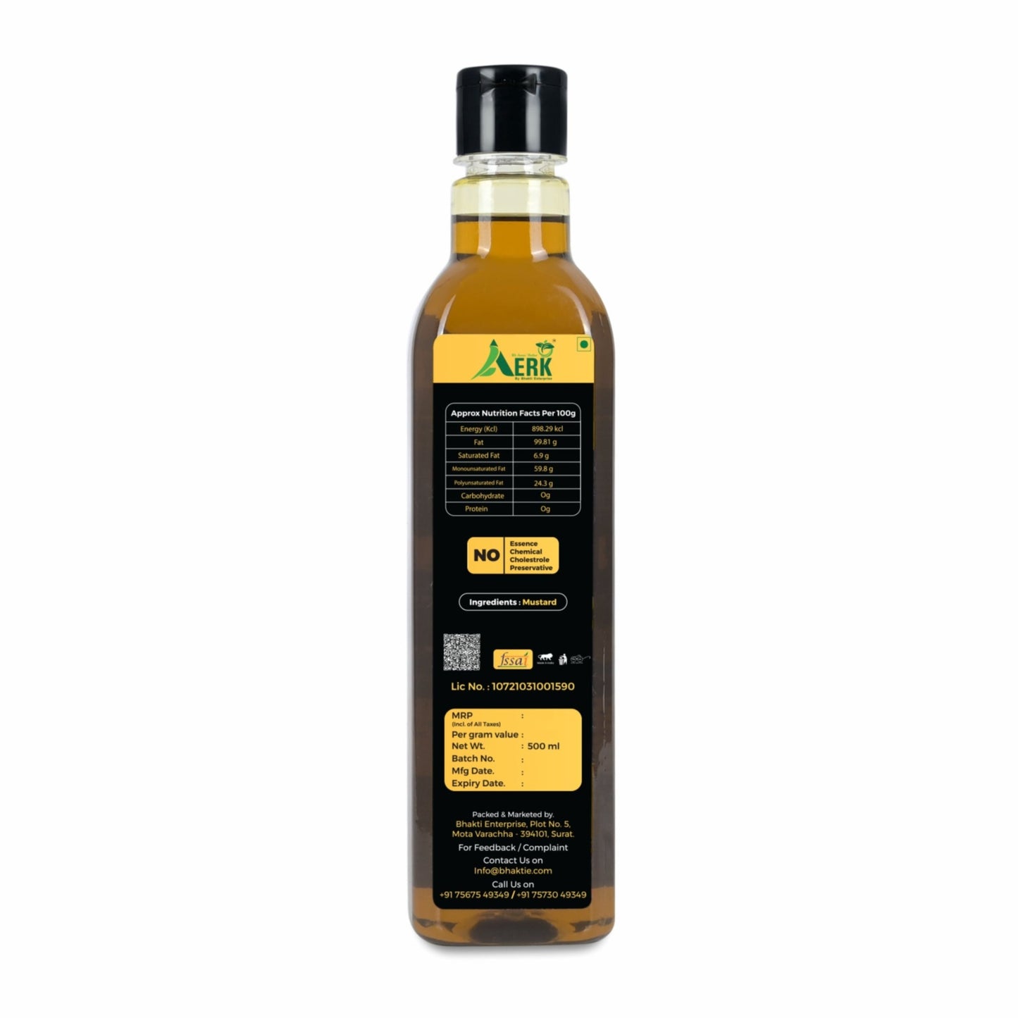 Wooden cold pressed Mustard Oil