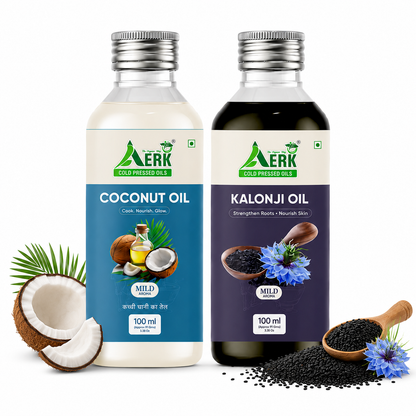 Coconut Oil & Kalonji Oil Hair Care Combo