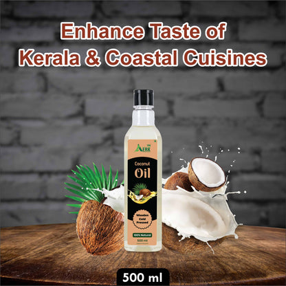 Premium Wooden Cold Pressed Coconut Oil