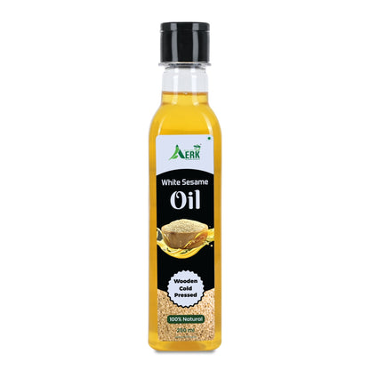 Wooden cold pressed White Sesame Oil