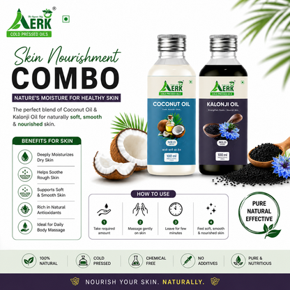 Coconut Oil & Kalonji Oil Hair Care Combo