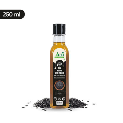 Wooden Cold Pressed Black Sesame Oil 250 ML