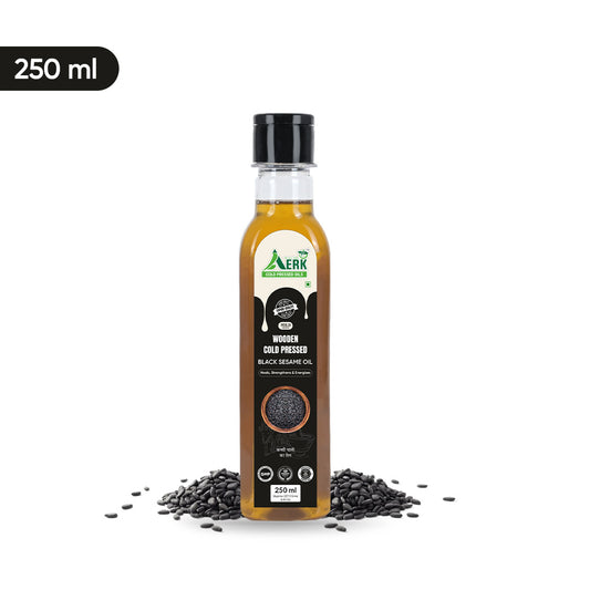 Wooden Cold Pressed Black Sesame Oil 250 ML