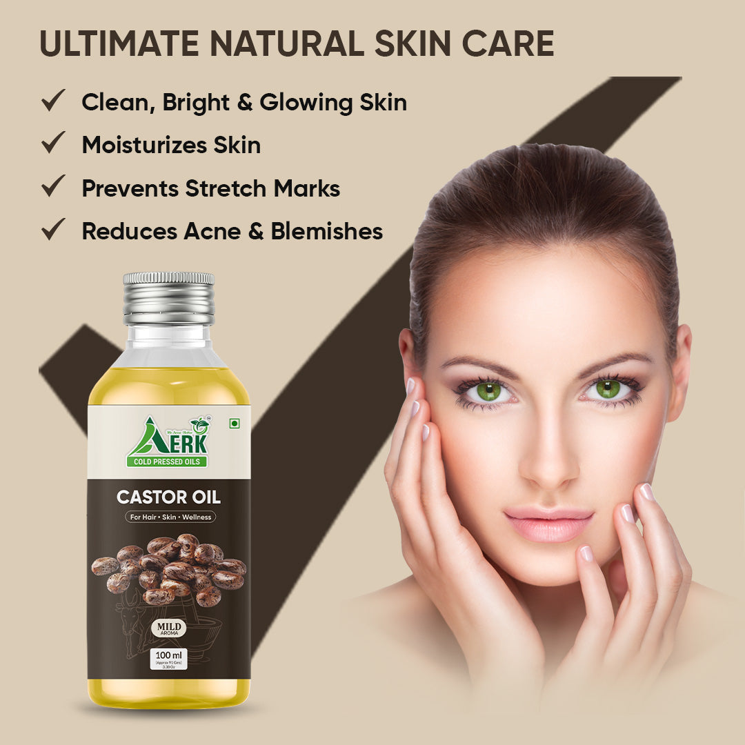 Natural cold pressed Castor Oil - 100 ML