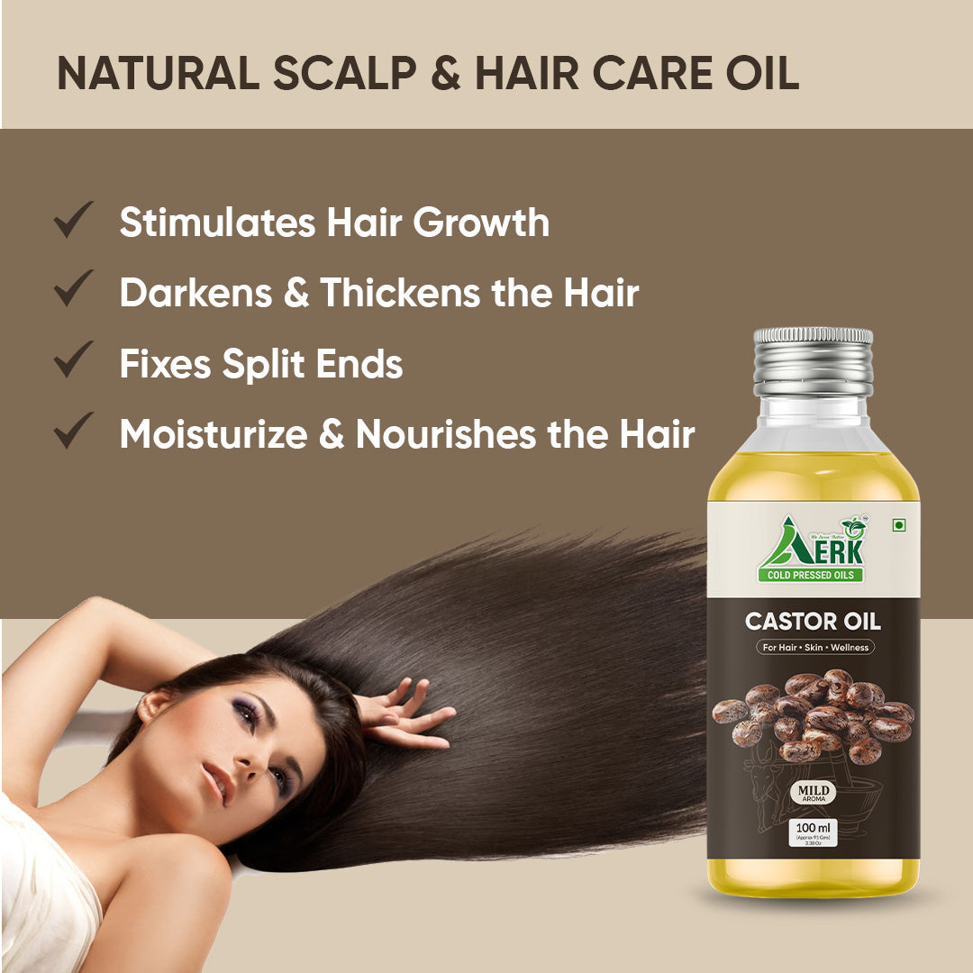Natural cold pressed Castor Oil - 100 ML