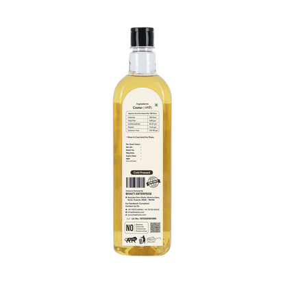 Natural cold pressed Castor Oil - 1 Liter