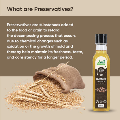 Natural cold pressed Castor Oil - 250 ML