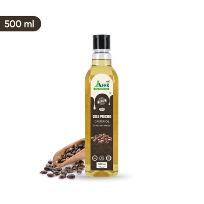 Natural cold pressed Castor Oil - 500 ML