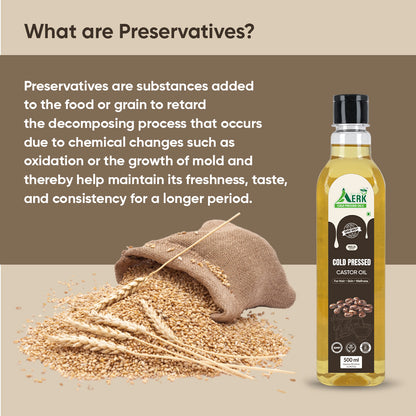 Natural cold pressed Castor Oil - 500 ML