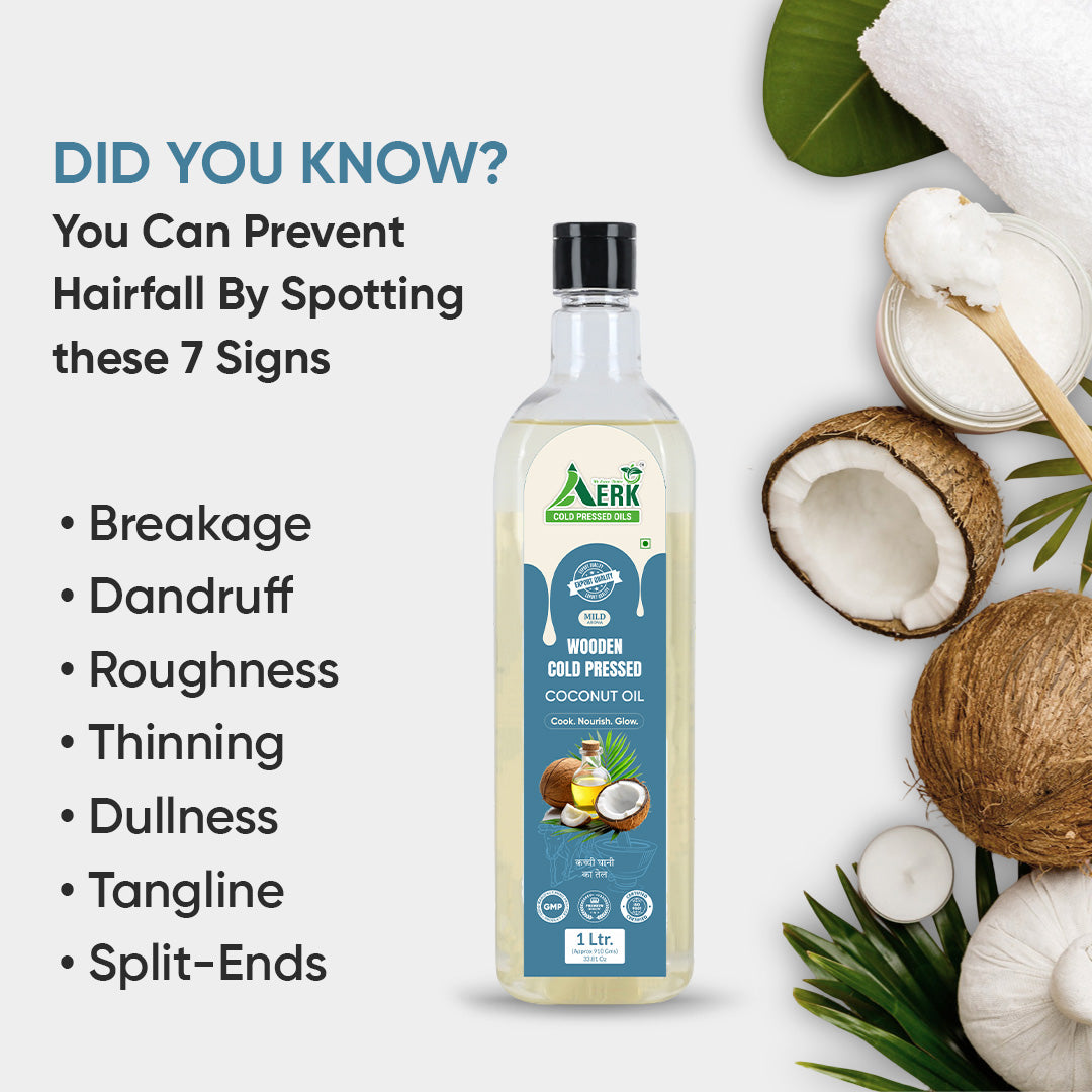 Premium Wooden Cold Pressed Coconut Oil - 1 Liter