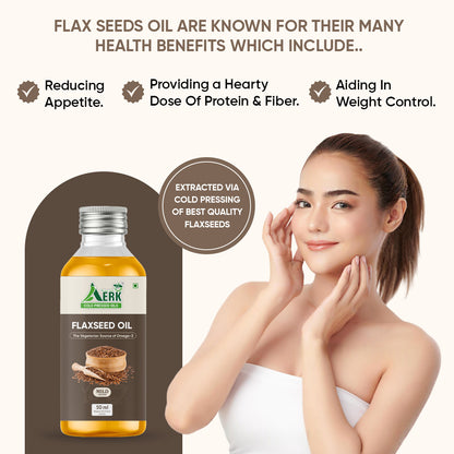 Natural Flexseed Oil - 50 ML