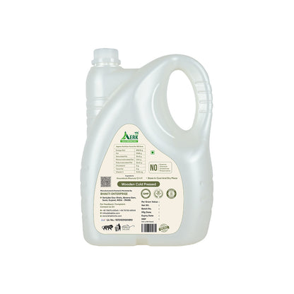 Wooden Cold Pressed Groundnut Oil - 5 Liter