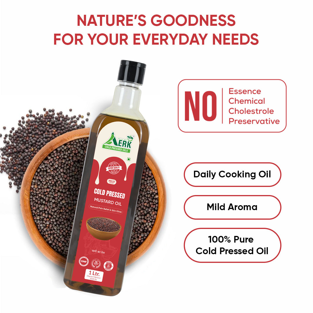 Cold pressed Mustard Oil - 1 Liter
