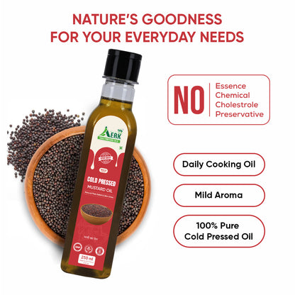 Cold pressed Mustard Oil - 250 ML