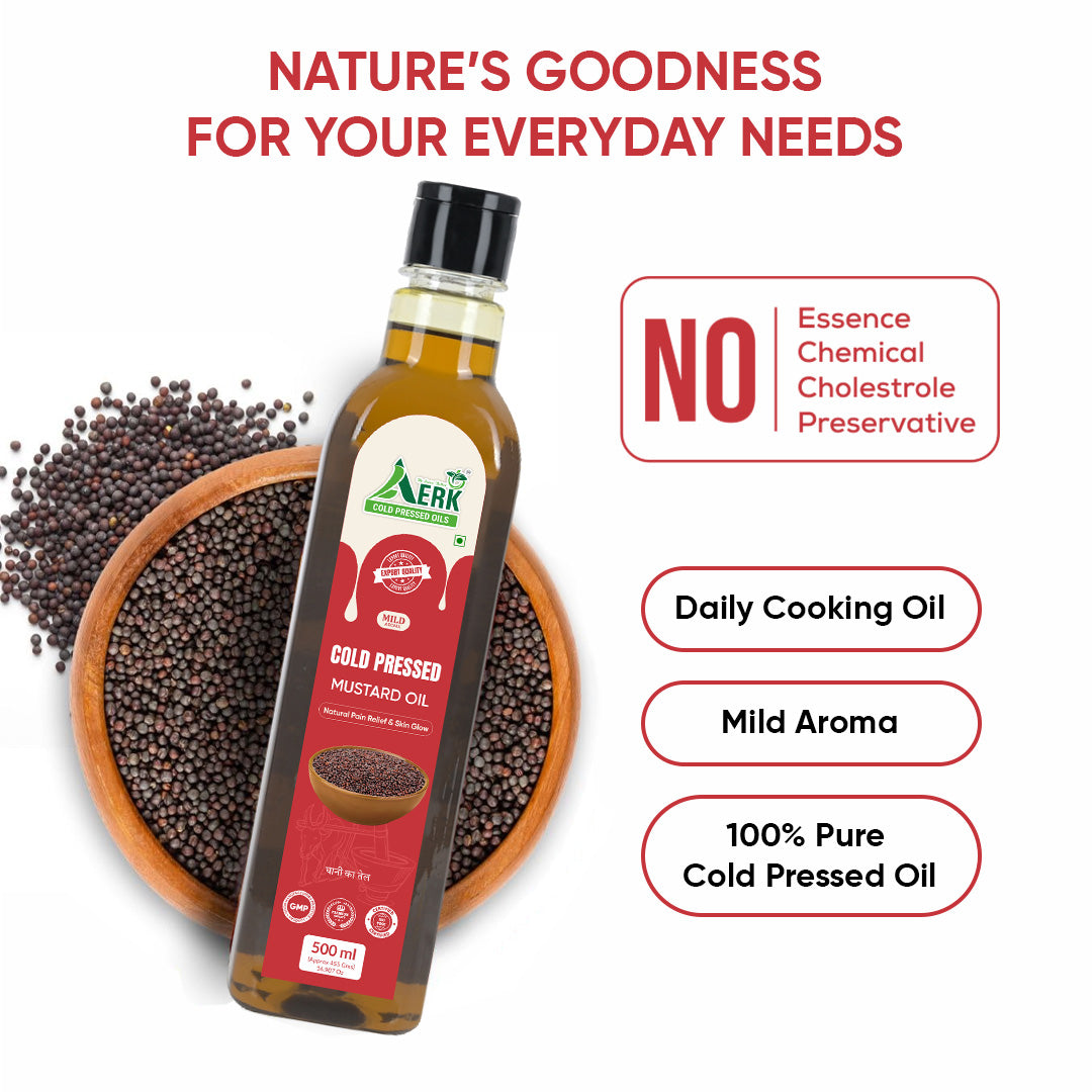Cold pressed Mustard Oil - 500 ML