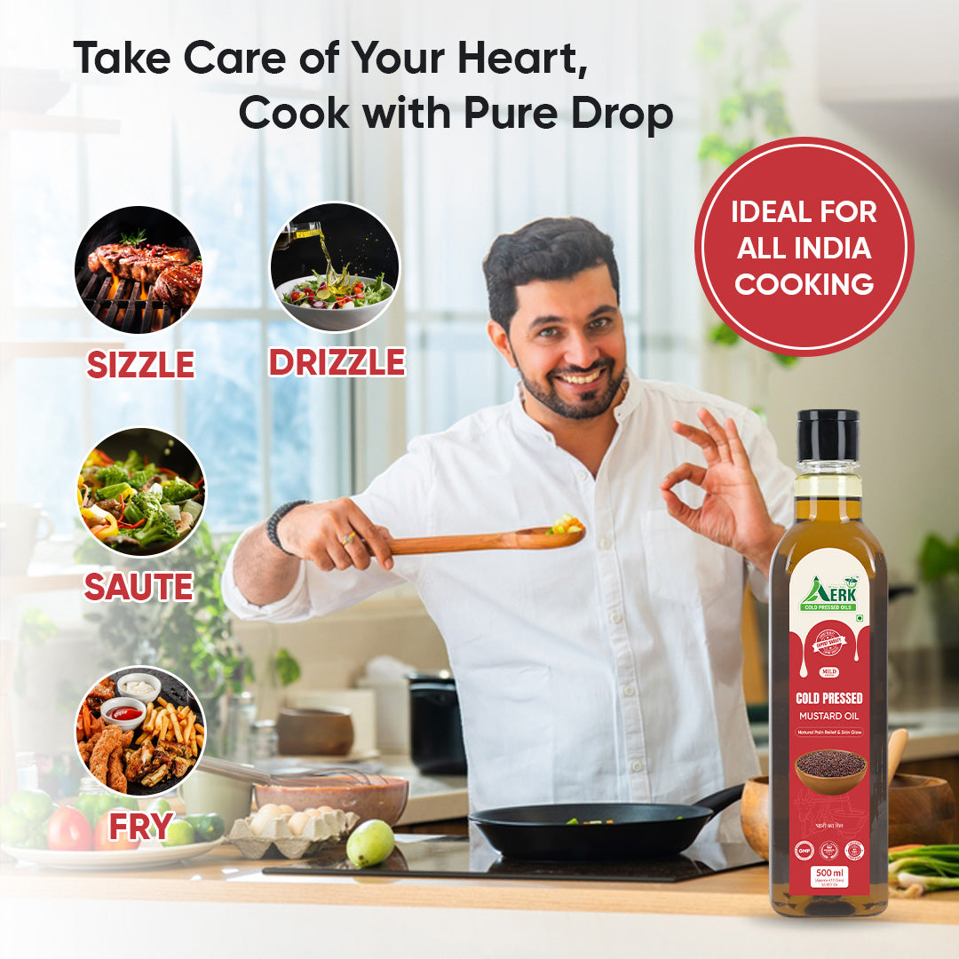 Cold pressed Mustard Oil - 500 ML