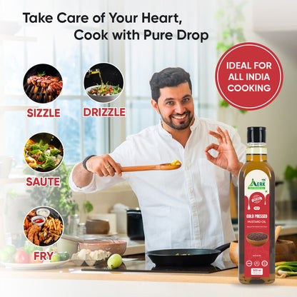 Cold pressed Mustard Oil - 500 ML