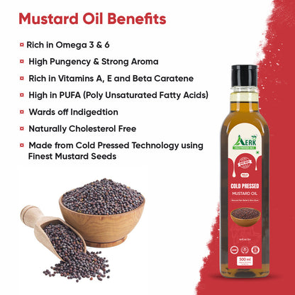 Cold pressed Mustard Oil - 500 ML
