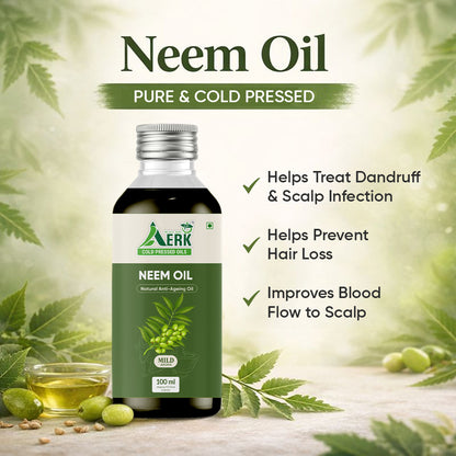 Natural Neem Oil - 100 ML