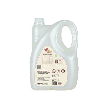 Shree Bhakti Oils Cold Pressed Groundnut Oil - 5 Liter